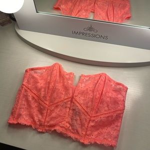New Victoria’s Secret corset bra